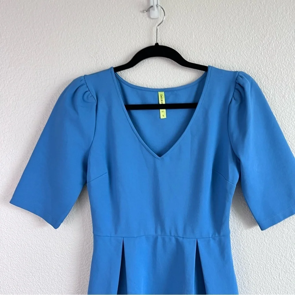 Betabrand Women’s Fit & Flare V-Neck‎ Dress